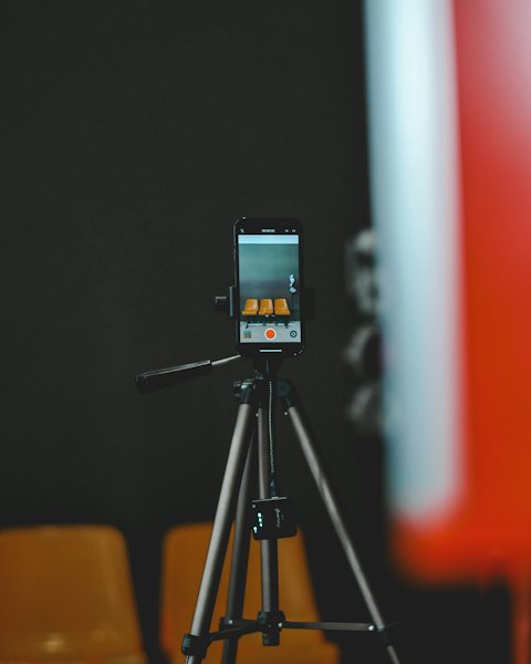 Phone Tripod with Holder, 1.5 m