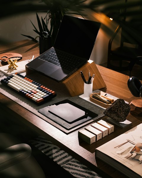 Wooden Laptop Stand