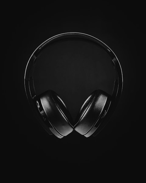 Over-Ear Bluetooth Headphones, Black