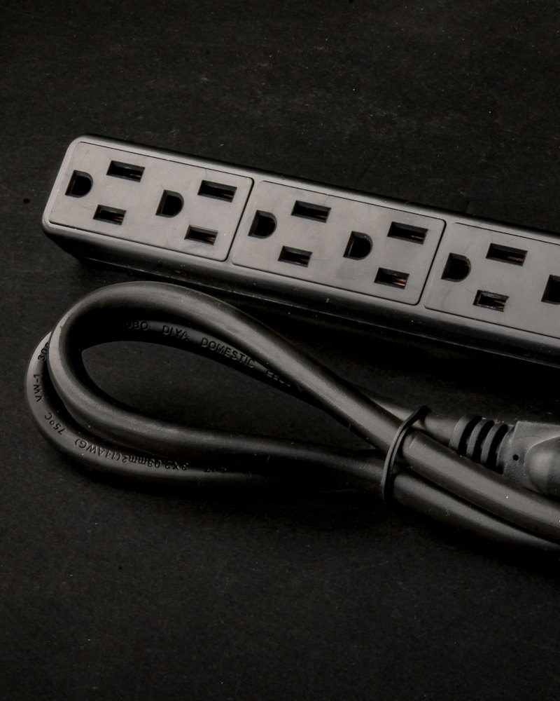 6-Way Surge-Protected Power Strip, US Sockets