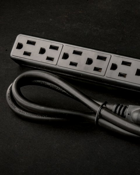 6-Way Surge-Protected Power Strip, US Sockets