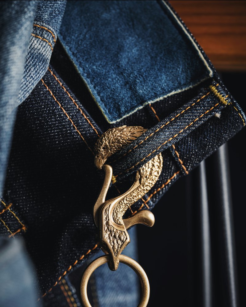 Brass Bird Key Clip