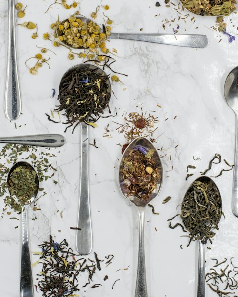 Loose Leaf Tea Sampler, Six Blends
