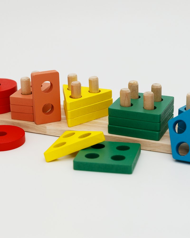 Wooden Shape Sorter Board